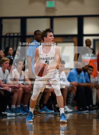 Thumbnail 1 in Huntington St. Joseph Prep vs. Berkeley Prep (ARS/Rescue Rooter National Hoopfest) photogallery.