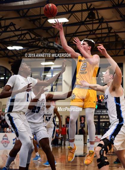 Thumbnail 3 in Huntington St. Joseph Prep vs. Berkeley Prep (ARS/Rescue Rooter National Hoopfest) photogallery.
