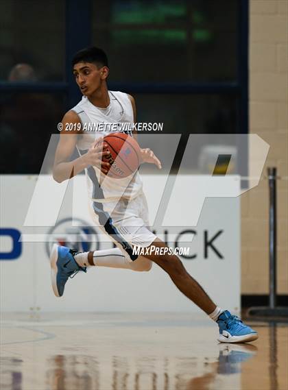 Thumbnail 3 in Huntington St. Joseph Prep vs. Berkeley Prep (ARS/Rescue Rooter National Hoopfest) photogallery.