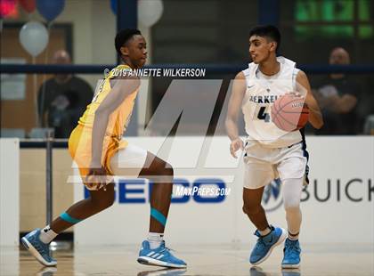Thumbnail 1 in Huntington St. Joseph Prep vs. Berkeley Prep (ARS/Rescue Rooter National Hoopfest) photogallery.