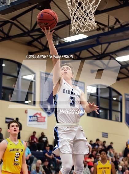 Thumbnail 3 in Huntington St. Joseph Prep vs. Berkeley Prep (ARS/Rescue Rooter National Hoopfest) photogallery.