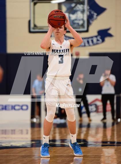 Thumbnail 3 in Huntington St. Joseph Prep vs. Berkeley Prep (ARS/Rescue Rooter National Hoopfest) photogallery.