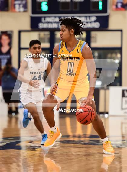 Thumbnail 1 in Huntington St. Joseph Prep vs. Berkeley Prep (ARS/Rescue Rooter National Hoopfest) photogallery.