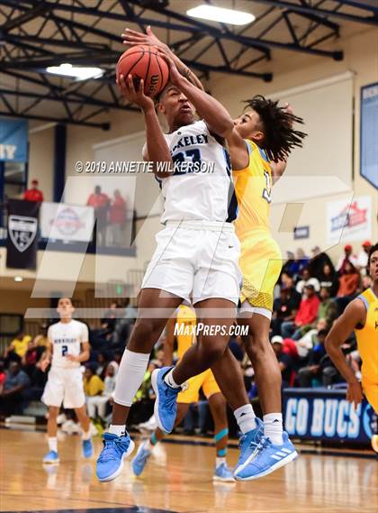 Thumbnail 3 in Huntington St. Joseph Prep vs. Berkeley Prep (ARS/Rescue Rooter National Hoopfest) photogallery.