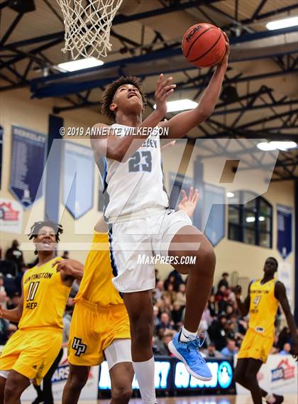 Thumbnail 2 in Huntington St. Joseph Prep vs. Berkeley Prep (ARS/Rescue Rooter National Hoopfest) photogallery.