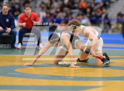 Thumbnail 3 in VHSL Class 5 State Championships 132lbs Semifinals photogallery.