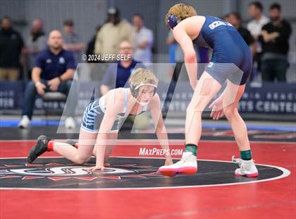 Thumbnail 2 in VHSL Class 5 State Championships 132lbs Semifinals photogallery.