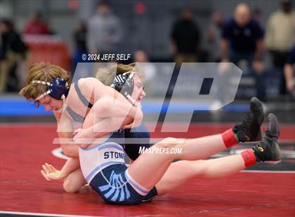 Thumbnail 3 in VHSL Class 5 State Championships 132lbs Semifinals photogallery.