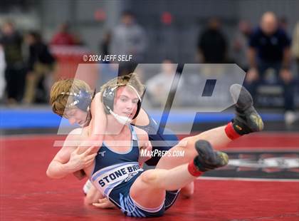 Thumbnail 1 in VHSL Class 5 State Championships 132lbs Semifinals photogallery.