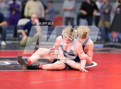Thumbnail 3 in VHSL Class 5 State Championships 132lbs Semifinals photogallery.