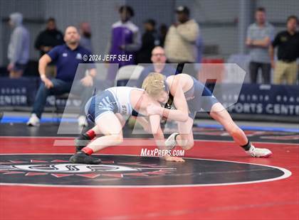 Thumbnail 2 in VHSL Class 5 State Championships 132lbs Semifinals photogallery.