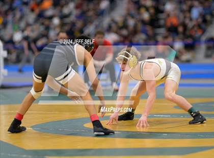 Thumbnail 2 in VHSL Class 5 State Championships 132lbs Semifinals photogallery.