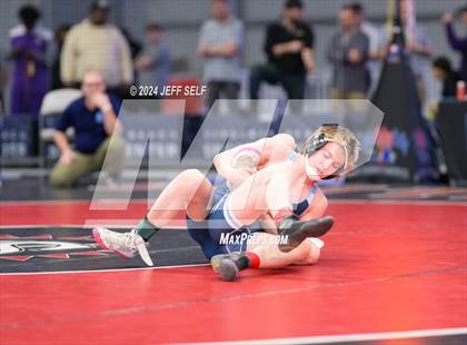 Thumbnail 1 in VHSL Class 5 State Championships 132lbs Semifinals photogallery.