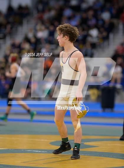 Thumbnail 1 in VHSL Class 5 State Championships 132lbs Semifinals photogallery.