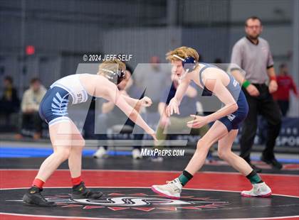 Thumbnail 2 in VHSL Class 5 State Championships 132lbs Semifinals photogallery.