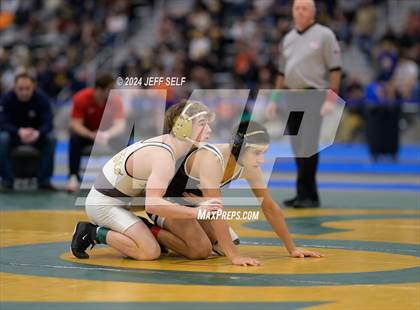 Thumbnail 3 in VHSL Class 5 State Championships 132lbs Semifinals photogallery.