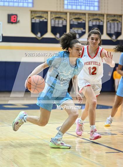 Thumbnail 3 in Penfield vs. Bishop Kearney (NYSPHSAA Section V Class AA Semifinals) photogallery.