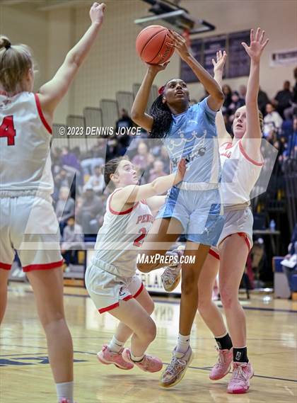 Thumbnail 1 in Penfield vs. Bishop Kearney (NYSPHSAA Section V Class AA Semifinals) photogallery.