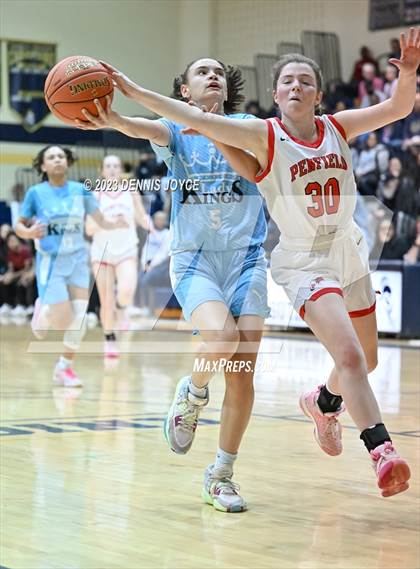 Thumbnail 3 in Penfield vs. Bishop Kearney (NYSPHSAA Section V Class AA Semifinals) photogallery.