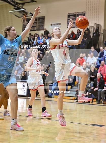 Thumbnail 1 in Penfield vs. Bishop Kearney (NYSPHSAA Section V Class AA Semifinals) photogallery.