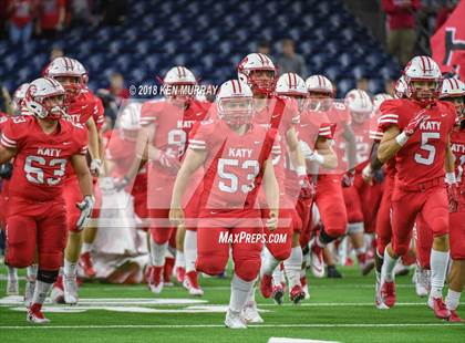 Thumbnail 2 in Katy vs North Shore (UIL 6A Regional Playoffl) photogallery.