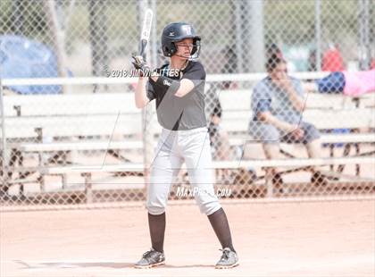 Thumbnail 1 in San Pasqual Valley vs Tonopah Valley (Chandler Prep Softball Classic) photogallery.