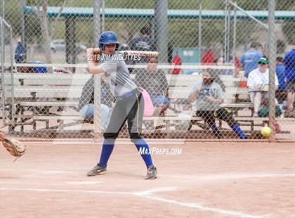 Thumbnail 2 in San Pasqual Valley vs Tonopah Valley (Chandler Prep Softball Classic) photogallery.