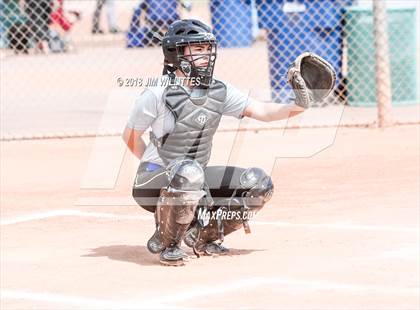Thumbnail 1 in San Pasqual Valley vs Tonopah Valley (Chandler Prep Softball Classic) photogallery.