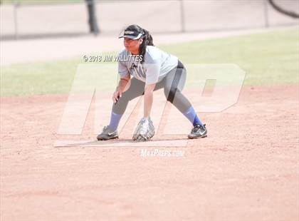Thumbnail 2 in San Pasqual Valley vs Tonopah Valley (Chandler Prep Softball Classic) photogallery.