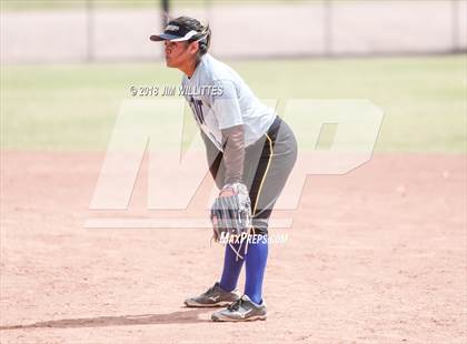 Thumbnail 3 in San Pasqual Valley vs Tonopah Valley (Chandler Prep Softball Classic) photogallery.