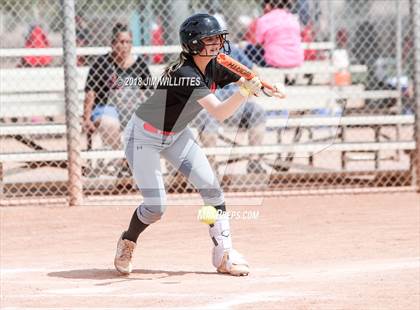 Thumbnail 3 in San Pasqual Valley vs Tonopah Valley (Chandler Prep Softball Classic) photogallery.