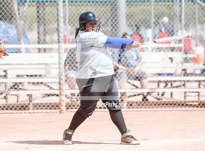 Thumbnail 3 in San Pasqual Valley vs Tonopah Valley (Chandler Prep Softball Classic) photogallery.