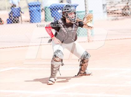 Thumbnail 1 in San Pasqual Valley vs Tonopah Valley (Chandler Prep Softball Classic) photogallery.