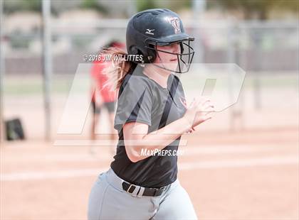 Thumbnail 1 in San Pasqual Valley vs Tonopah Valley (Chandler Prep Softball Classic) photogallery.