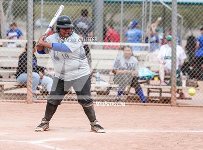 Thumbnail 1 in San Pasqual Valley vs Tonopah Valley (Chandler Prep Softball Classic) photogallery.