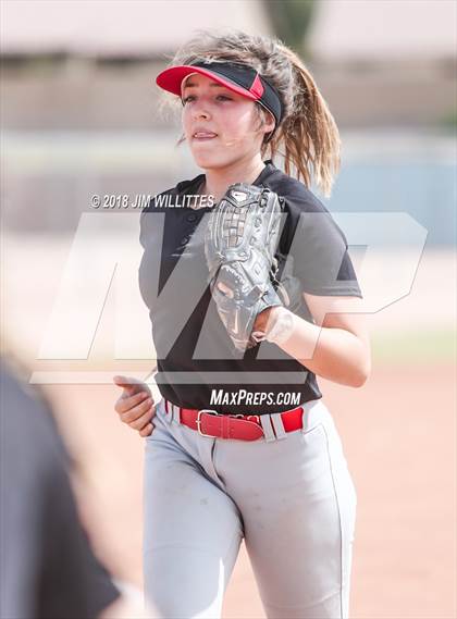 Thumbnail 1 in San Pasqual Valley vs Tonopah Valley (Chandler Prep Softball Classic) photogallery.