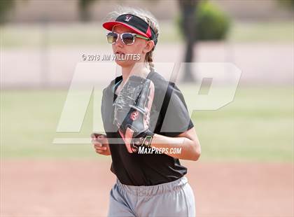 Thumbnail 1 in San Pasqual Valley vs Tonopah Valley (Chandler Prep Softball Classic) photogallery.