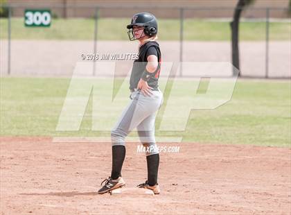 Thumbnail 3 in San Pasqual Valley vs Tonopah Valley (Chandler Prep Softball Classic) photogallery.