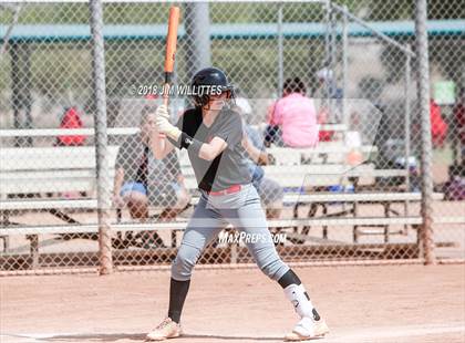 Thumbnail 1 in San Pasqual Valley vs Tonopah Valley (Chandler Prep Softball Classic) photogallery.
