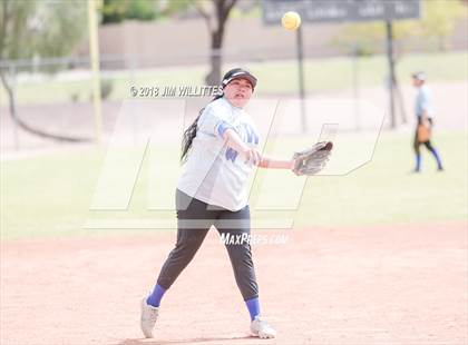 Thumbnail 3 in San Pasqual Valley vs Tonopah Valley (Chandler Prep Softball Classic) photogallery.
