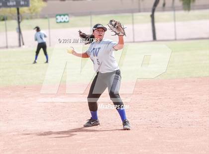 Thumbnail 1 in San Pasqual Valley vs Tonopah Valley (Chandler Prep Softball Classic) photogallery.
