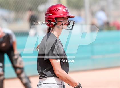Thumbnail 3 in San Pasqual Valley vs Tonopah Valley (Chandler Prep Softball Classic) photogallery.