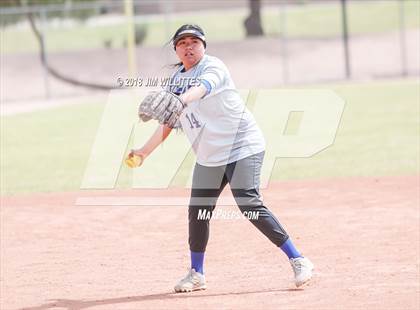 Thumbnail 1 in San Pasqual Valley vs Tonopah Valley (Chandler Prep Softball Classic) photogallery.