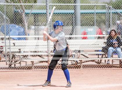 Thumbnail 3 in San Pasqual Valley vs Tonopah Valley (Chandler Prep Softball Classic) photogallery.
