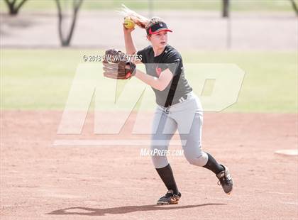 Thumbnail 1 in San Pasqual Valley vs Tonopah Valley (Chandler Prep Softball Classic) photogallery.