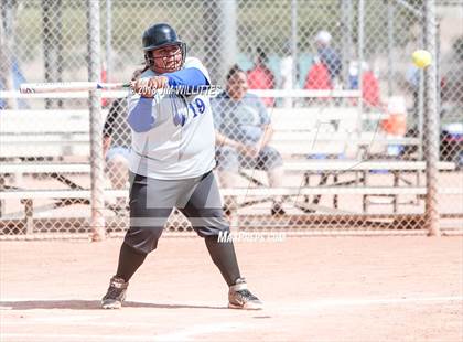 Thumbnail 1 in San Pasqual Valley vs Tonopah Valley (Chandler Prep Softball Classic) photogallery.