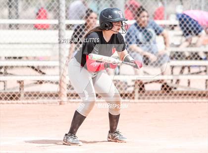 Thumbnail 3 in San Pasqual Valley vs Tonopah Valley (Chandler Prep Softball Classic) photogallery.