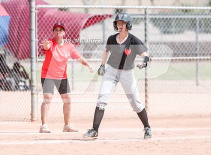 Thumbnail 1 in San Pasqual Valley vs Tonopah Valley (Chandler Prep Softball Classic) photogallery.