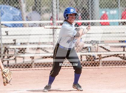 Thumbnail 1 in San Pasqual Valley vs Tonopah Valley (Chandler Prep Softball Classic) photogallery.