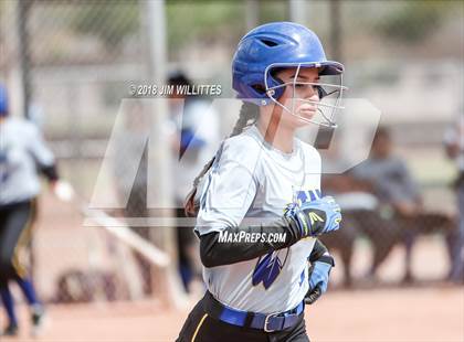 Thumbnail 1 in San Pasqual Valley vs Tonopah Valley (Chandler Prep Softball Classic) photogallery.